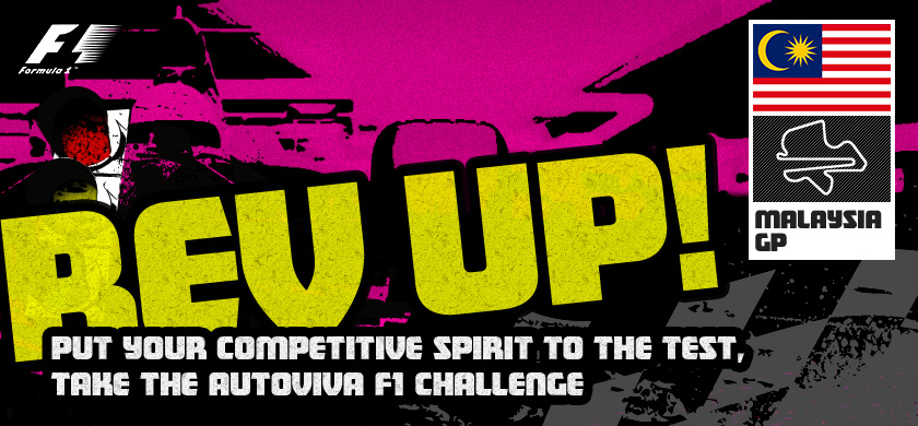 Autoviva's F1 Competition - Malasian GP