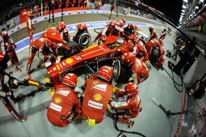 Ferrari says that its car is not good enough to win the world championship this season