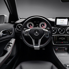 Inside, the A-Class is just as classy