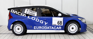 Dacia unveil MPV race car