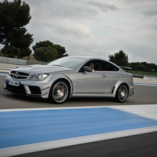 Mercedes AMG-LIVE 2012 au Castellet: coupé Classe C 63 AMG Black Series