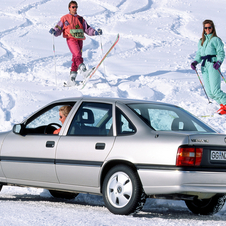 O Vectra introduziu um sistema de tração integral na gama da Opel