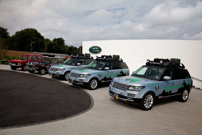 A Land Rover enviou três Range Rover Hybrid numa expedição até à Índia