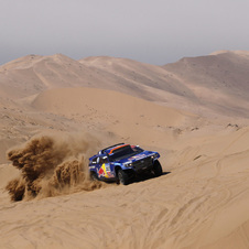 Sainz gains time on Al-Attiyah