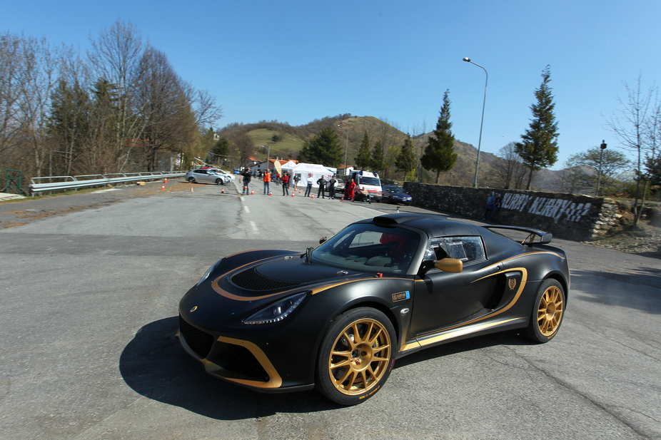 Lotus Testing Exige R-GT for Tarmac of St Remo Rally