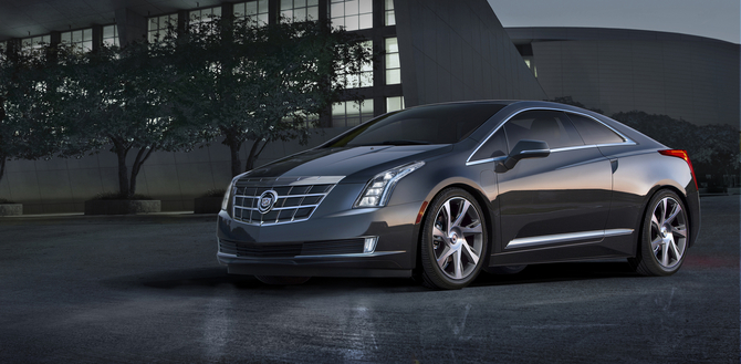 The ELR will be introduced in early 2014 and uses the platform from the Volt