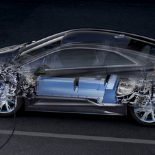 The Cadillac ELR uses a series hybrid where the engine charges the battery