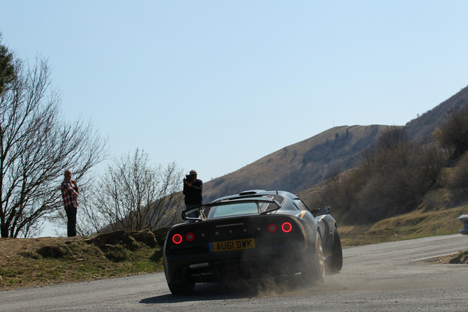 Lotus Testing Exige R-GT for Tarmac of St Remo Rally