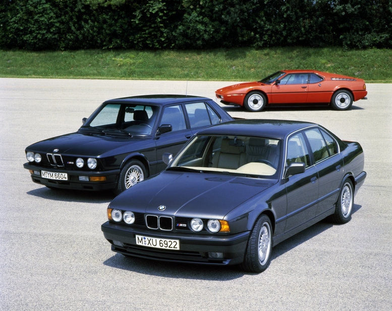  The first and second generation M5s with the M1