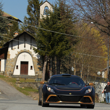 Lotus Testing Exige R-GT for Tarmac of St Remo Rally