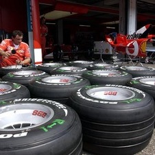 A Bridgestone foi fornecedora de pneus na F1 durante 14 anos