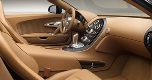 Special edition Veyron was lined in brown leather