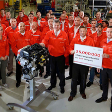 The Audi Hungaria factory has been building engines for the last 20 years