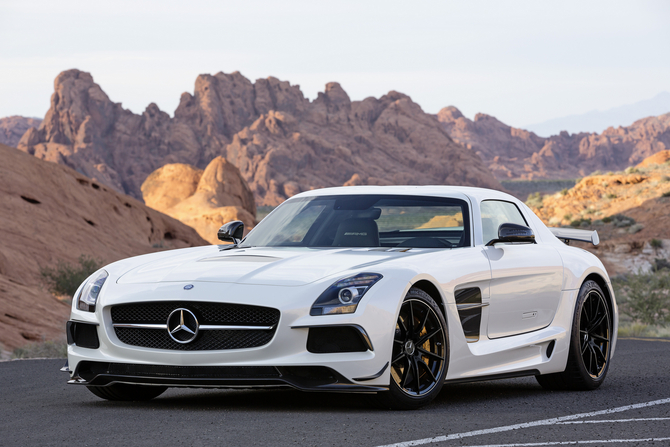 Nico Rosberg will drive an SLS AMG Black Series