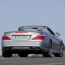 Mercedes SL63 AMG with Standard 537hp or Optional 564hp