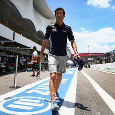 Webber is challenging for third in the world championship