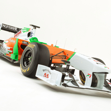 Force India unveils the VJM04