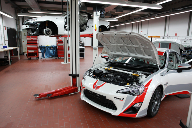 Rallyeumbau für den Toyota GT86