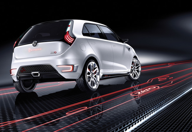 MG shows its’ future with the Zero Concept car