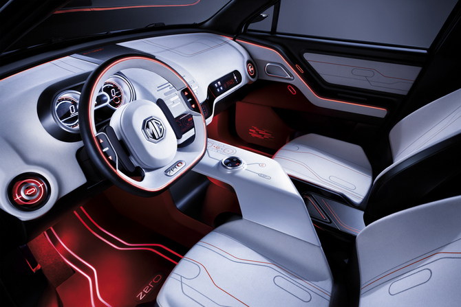 MG shows its’ future with the Zero Concept car