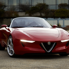 Alfa Romeo imagined a next generation roadster in 2010