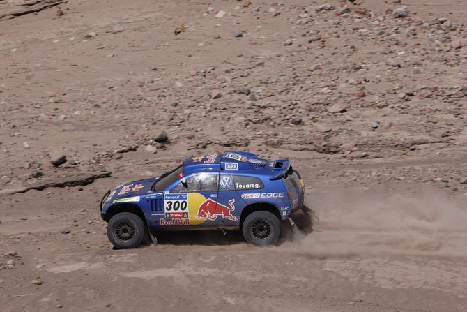 De Villiers wins as Sainz looses ground to Al-Attiyah