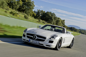 Gullwing loses its top as Mercedes unveils SLS AMG Roadster