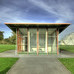 1953 Prefabricated petrol station by Jean Prouvé