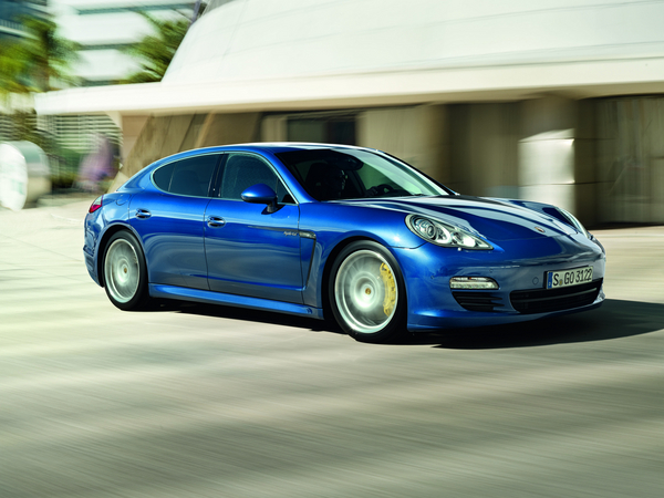 The Panamera actually had lower sales