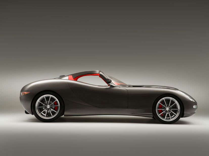 From the side, it bears a slight resemblance to a TVR