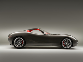 From the side, it bears a slight resemblance to a TVR
