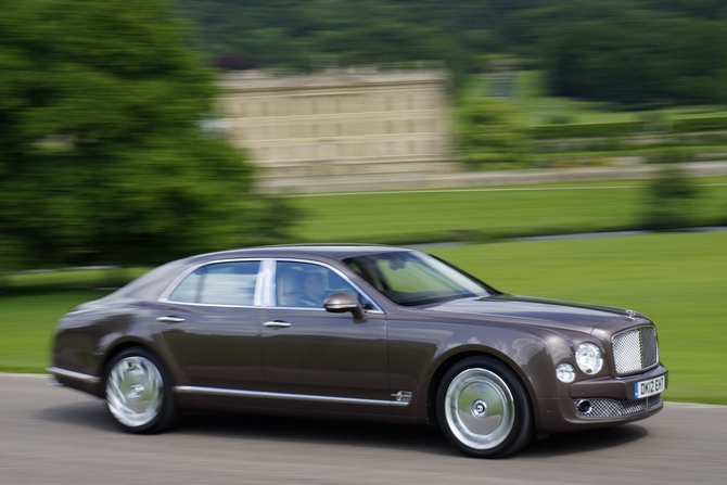 The Mulsanne gives buyers the options for a larger, more opulent sedan