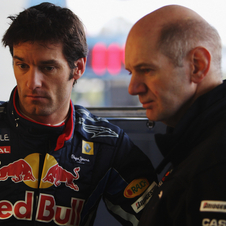 Mark Webber dá crédito a Adrian Newey por grande parte do sucesso da Red Bull