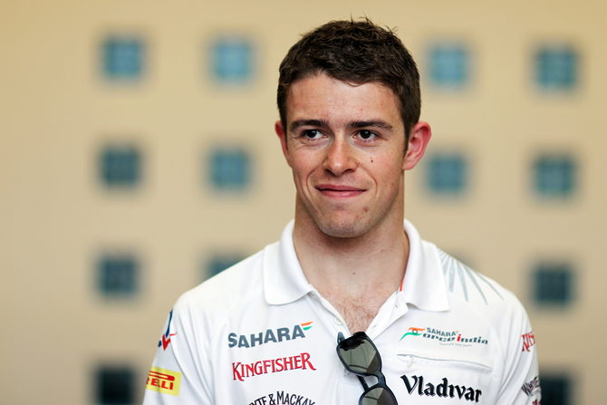 Di Resta even briefly led the race