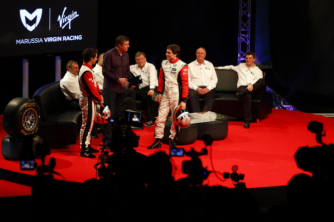 Marussia Virgin Racing launches MVR-02 in London