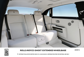 Rolls Royce debuts Ghost Extended Wheelbase