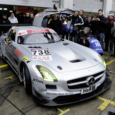 Mercedes-Benz SLS AMG GT3 makes its racing debut