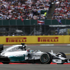 Hamilton had a simple race after Rosberg retired