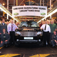 One millionth Range Rover exits production line