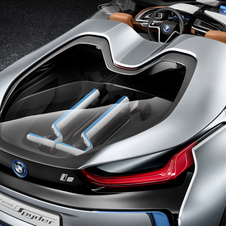 A BMW mostra um i8 Spyder mais próximo da produção