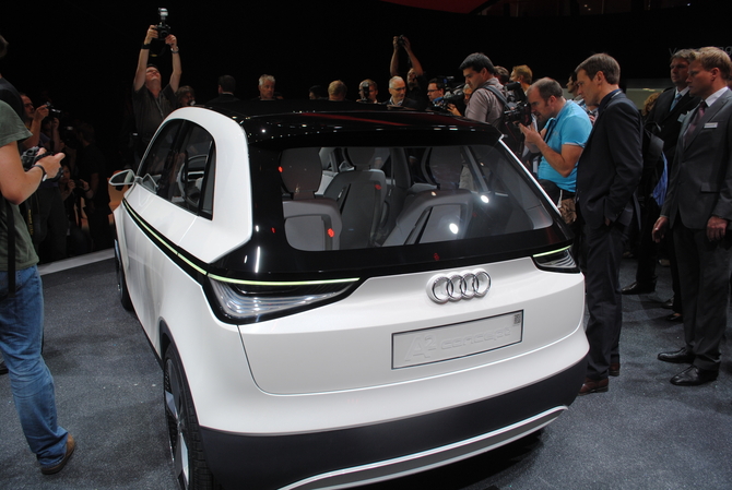 Audi Brings A2 Electric Car Concept to Frankfurt