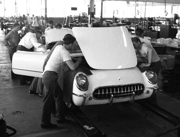 The earliest cars were made by hand