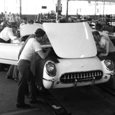 The earliest cars were made by hand