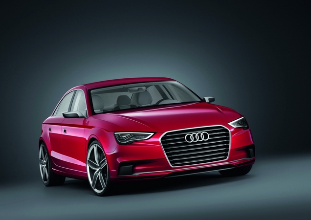 Audi debuts A3 Sedan Concept in Geneva