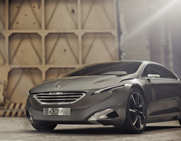 Peugeot HX1 Concept Pushes Avant-Garde Design with Plug-in Hybrid Engine