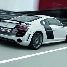 No total a Audi produziu 333 R8 GT