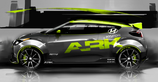 Hyundai Bringing Modified, Turbocharged Veloster at Sema