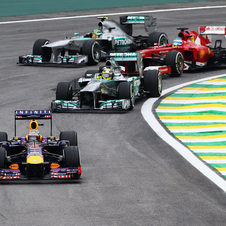 Of course, Red Bull was already world champion before the final race in 2013