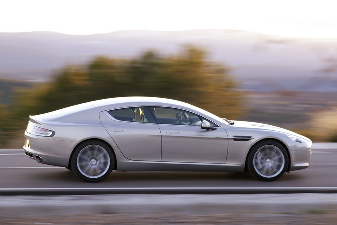 Aston Martin showcases Rapide with series of films