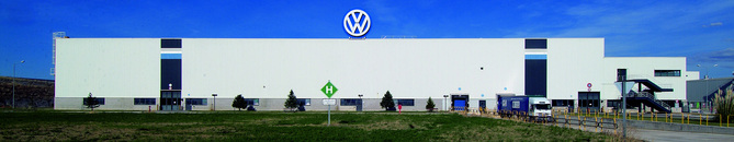 The Navarra factory is located outside of Pamplona, Spain